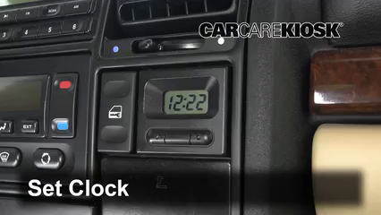2003 Land Rover Discovery SE 4.6L V8 Horloge Régler l'horloge