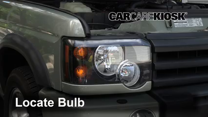 2003 Land Rover Discovery SE 4.6L V8 Lights Parking Light (replace bulb)