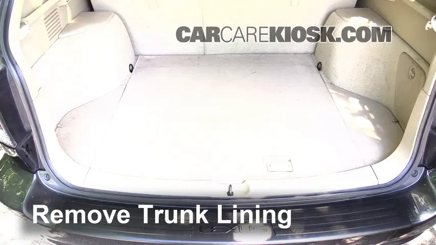How To Jack Up a 2003 Lexus RX300 3.0L V6