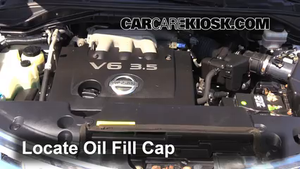 2003 Nissan Murano SE 3.5L V6 Oil Add Oil