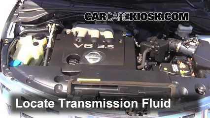 2003 Nissan Murano SE 3.5L V6 Líquido de transmisión Agregar líquido