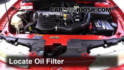 Oil Filter Change Oldsmobile Alero 1999 2004 2003 Oldsmobile Alero Gl 2 2l 4 Cyl Sedan 4 Door