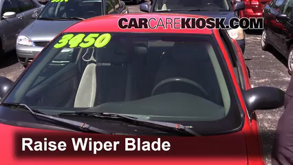 2003 Oldsmobile Alero GL 2.2L 4 Cyl. Coupe (2 Door) Windshield Wiper Blade (Front) Replace Wiper Blades