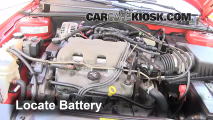 2003 Pontiac Grand Am SE1 3.4L V6 Sedan (4 Door) Batterie Changement