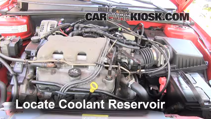 2003 Pontiac Grand Am SE1 3.4L V6 Sedan (4 Door) Coolant (Antifreeze) Check Coolant Level