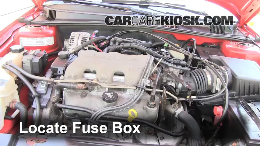 2000 grand am cigarette lighter fuse Replace a Fuse: 2000 Pontiac Grand Am GT 3.4L V6 Sedan (4 Door)