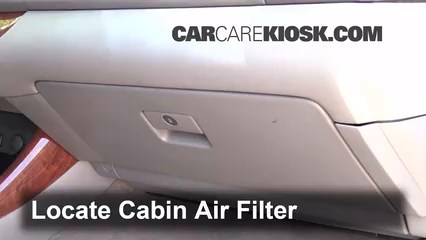 2003 Toyota Camry XLE 3.0L V6 Air Filter (Cabin)