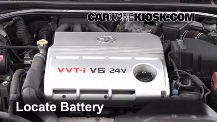 2003 Toyota Camry XLE 3.0L V6 Battery Replace