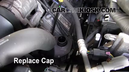 follow these steps to add power steering fluid to a dodge durangoreplace cap secure the power steering fluid cap back in place