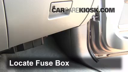 Interior Fuse Box Location 2003 2006 Ford Expedition 2004