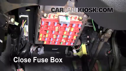 Need A Picture Of Under Dash Fuse Box 2000 Ford Mustang