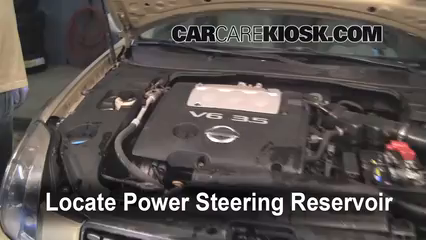 power steering fluid for 2012 nissan altima