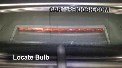 2004 Audi A6 3.0L V6 Lights Center Brake Light (replace bulb)
