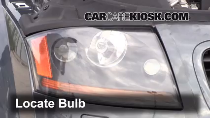 2004 Audi TT Quattro 1.8L 4 Cyl. Turbo Convertible Éclairage Feu antibrouillard (remplacer l'ampoule)