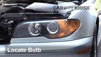 2004 BMW 330Ci 3.0L 6 Cyl. Convertible Lights Highbeam (replace bulb)
