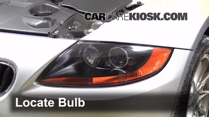 2004 BMW Z4 2.5i 2.5L 6 Cyl. Éclairage Feu de jour (remplacer l'ampoule)