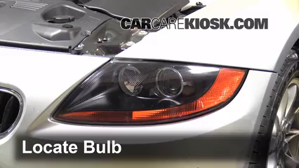 2004 BMW Z4 2.5i 2.5L 6 Cyl. Éclairage Feu clignotant avant (remplacer l'ampoule)
