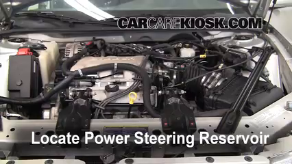 2004 Buick Century Custom 3.1L V6 Power Steering Fluid Check Fluid Level