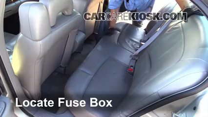 Interior Fuse Box Location: 2000-2005 Buick LeSabre - 2003 Buick