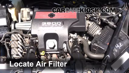 2004 Chevrolet Impala SS 3.8L V6 Supercharged Air Filter (Engine)