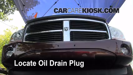 2004 Dodge Durango SLT 5.7L V8 Huile Changer l'huile et le filtre à huile