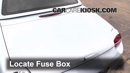 Interior Fuse Box Location: 2002-2005 Ford Thunderbird - 2004 Ford