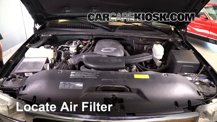 2004 GMC Yukon SLT 5.3L V8 Filtro de aire (motor)