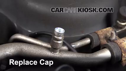 How To Add Refrigerant To A 2001 2005 Kia Rio 2004 Kia Rio 1 6l 4 Cyl