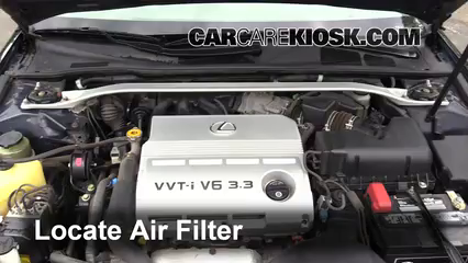2004 Lexus ES330 3.3L V6 Filtro de aire (motor)