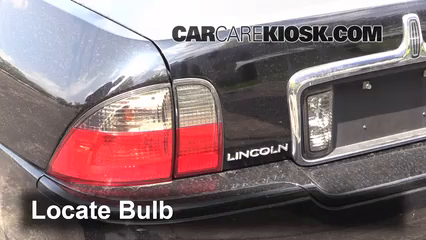 2004 Lincoln LS 3.0L V6 Éclairage Feux de marche arrière (remplacer une ampoule)