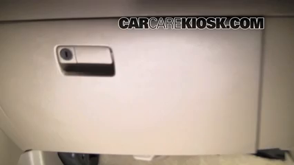 2004 Nissan Maxima SE 3.5L V6 Air Filter (Cabin) Check