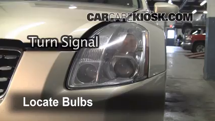 2004 Nissan Maxima SE 3.5L V6 Lights Turn Signal - Front (replace bulb)