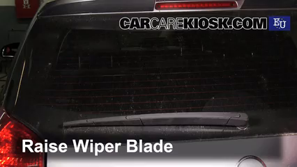 2004 Opel Signum Sport 2.0L 4 Cyl. Turbo Windshield Wiper Blade (Rear) Replace Wiper Blade