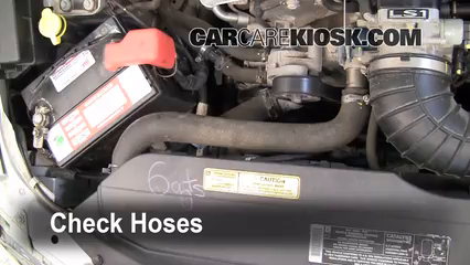 2004 Pontiac GTO 5.7L V8 Hoses Check Hoses