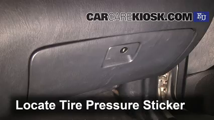 Toyota corolla tire pressure