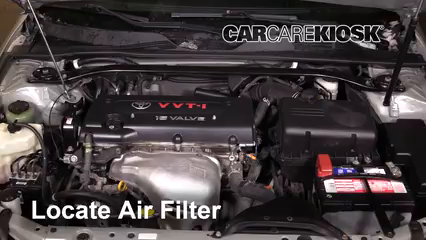2004 Toyota Solara SE 2.4L 4 Cyl. Coupe Air Filter (Engine)