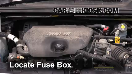 2005 Chevy Uplander Fuse Box