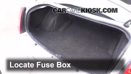 2006 ford focus interior fuse box location