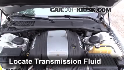 2005 chrysler pacifica transmission fluid location