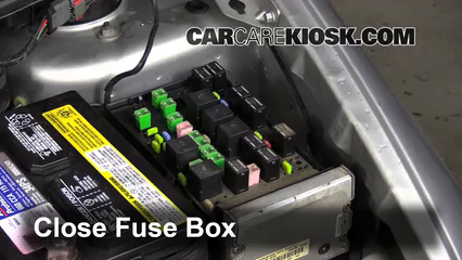 Interior Fuse Box Location 2005 2007 Chrysler Town And