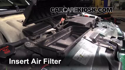 Air Filter How-To: 2002-2008 Jaguar X-Type - 2005 Jaguar X-Type 3.0L V6 ...