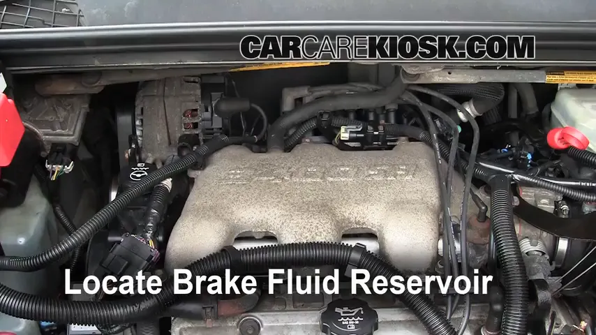 Interior Fuse Box Location: 2005 Buick Rendezvous CX 3.4L V6