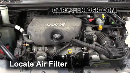 2005 Buick Terraza CX 3.5L V6 Air Filter (Engine)