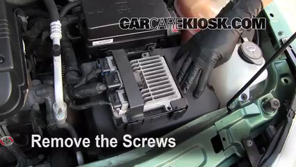 Where Is The Battery On 2005 Chevy Equinox Youtube