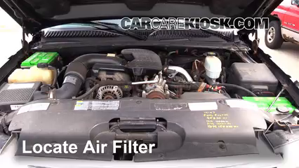 2005 Chevrolet Silverado 2500 HD 6.6L V8 Turbo Diesel Extended Cab Pickup (4 Door) Air Filter (Engine)