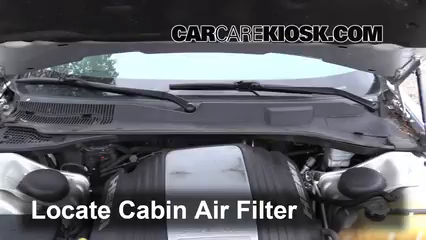 2005 Chrysler 300 C 5.7L V8 Filtro de aire (interior)