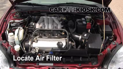 2005 Chrysler Sebring Limited 3.0L V6 Coupe Air Filter (Engine)