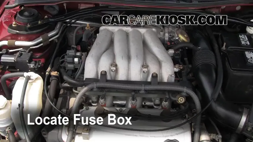 Replace a Fuse: 2004 Chrysler Sebring 2.4L 4 Cyl. Sedan (4 Door)