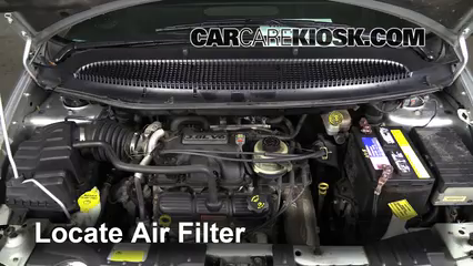2005 Chrysler Town and Country Touring 3.8L V6 Filtre à air (moteur)