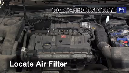 2005 Citroen Xsara SX Hatchback 1.6L 4 Cyl. Filtro de aire (motor)